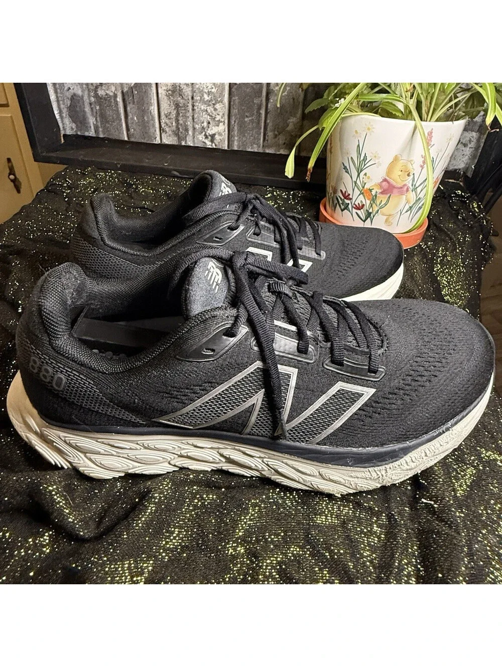 New Balance Fresh Foam 880 Black/White Men's Running Sneakers